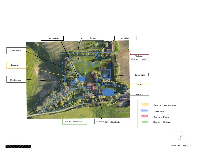 Estate map