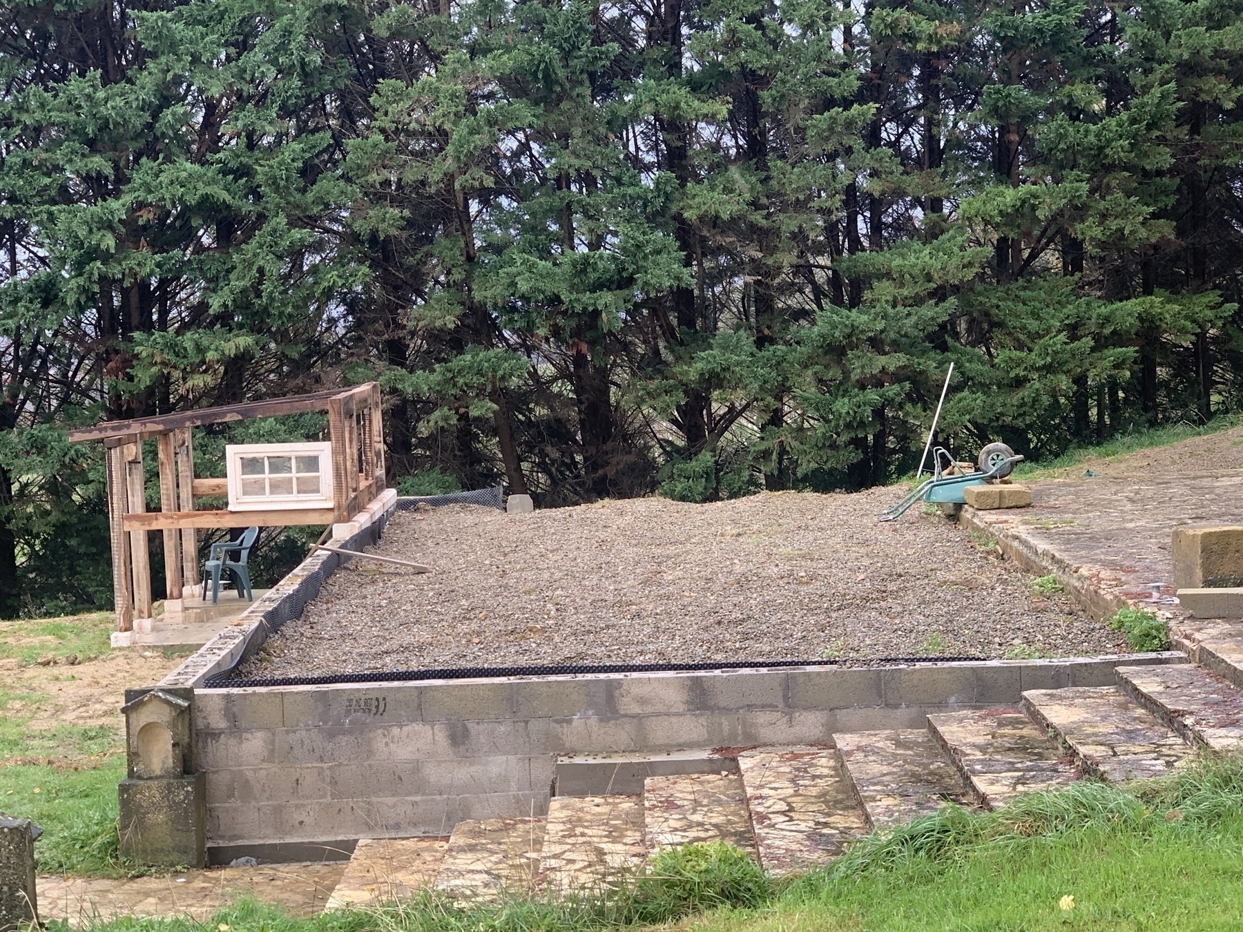 Renovation Progress — On Pause for Winter