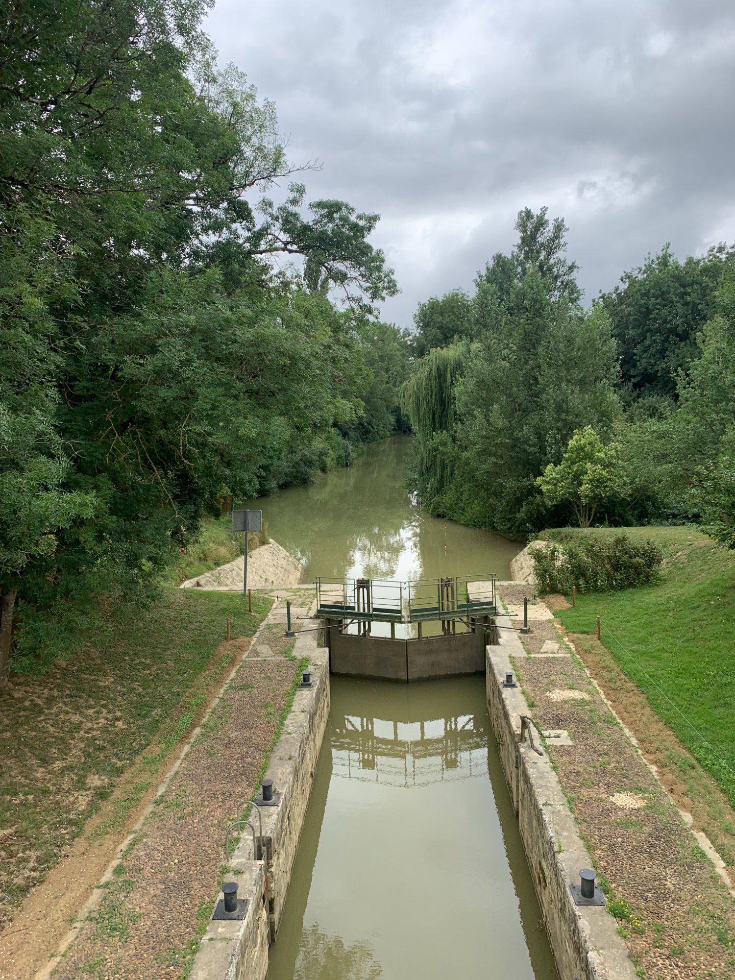 The Graziac double lock on the Baïse