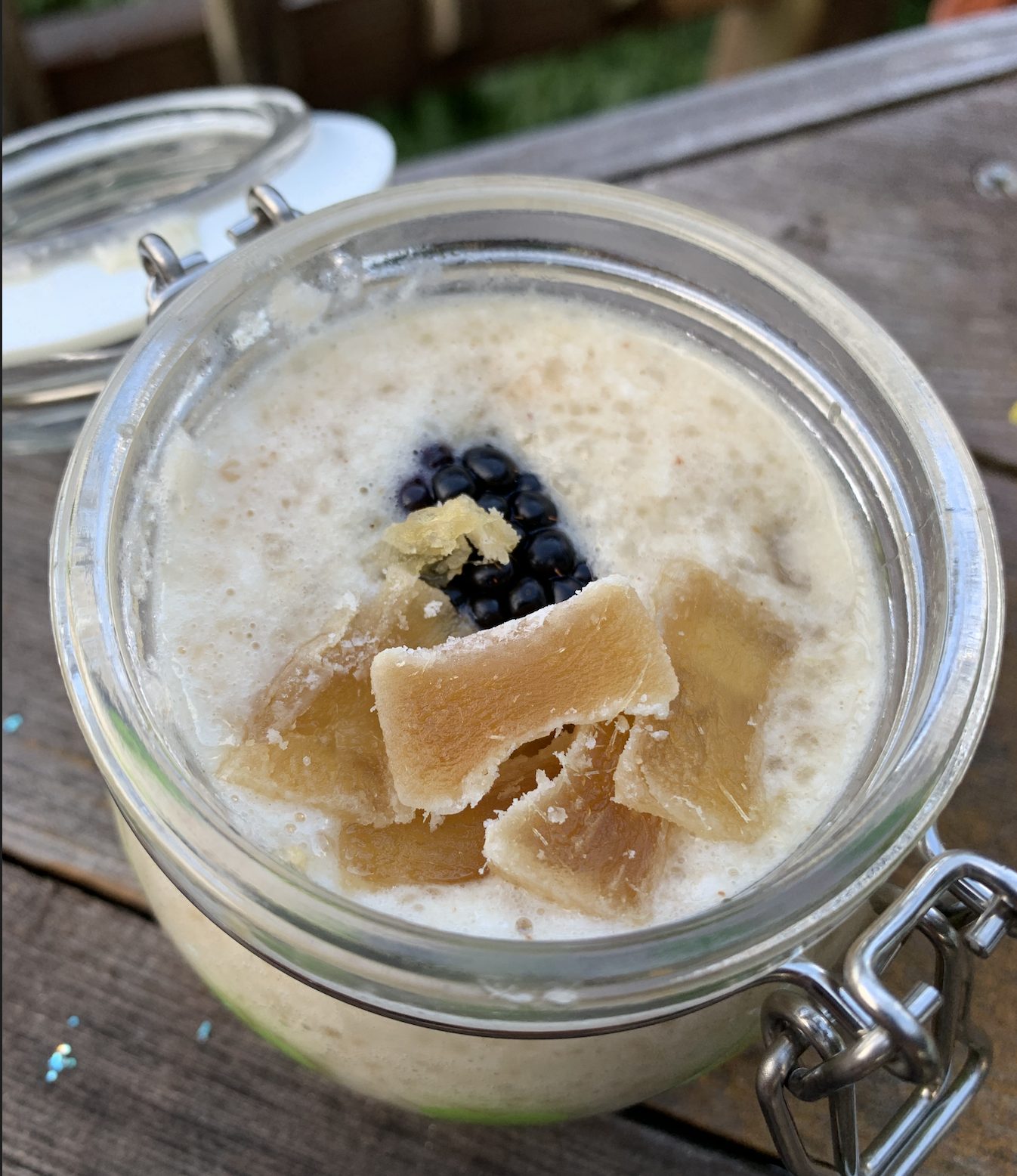 Crystalized Ginger Tapioca