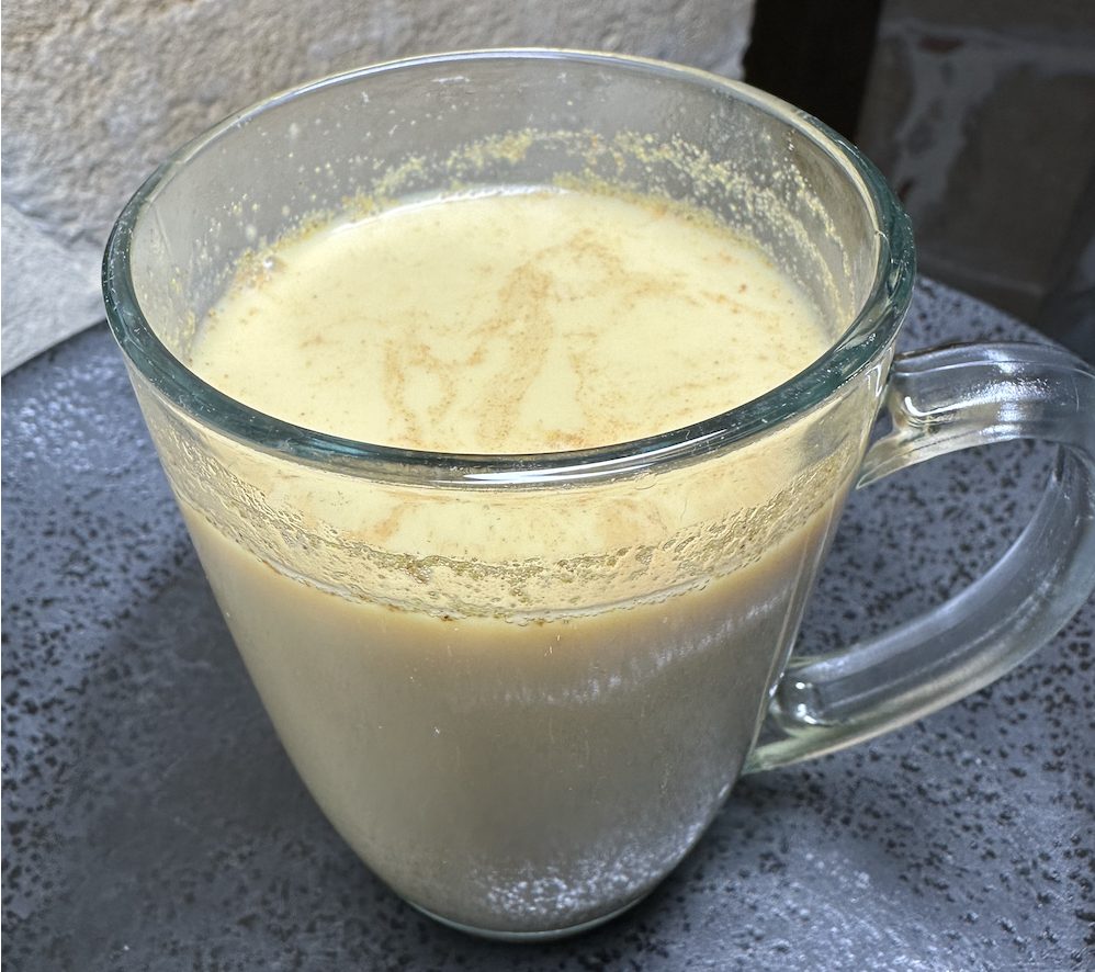 Dairy Free Warm Nut Nog
