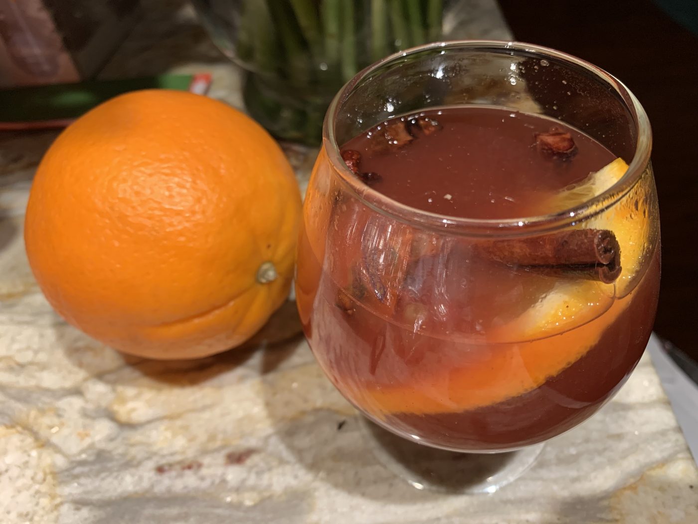 Hibiscus Tea Hot Toddy