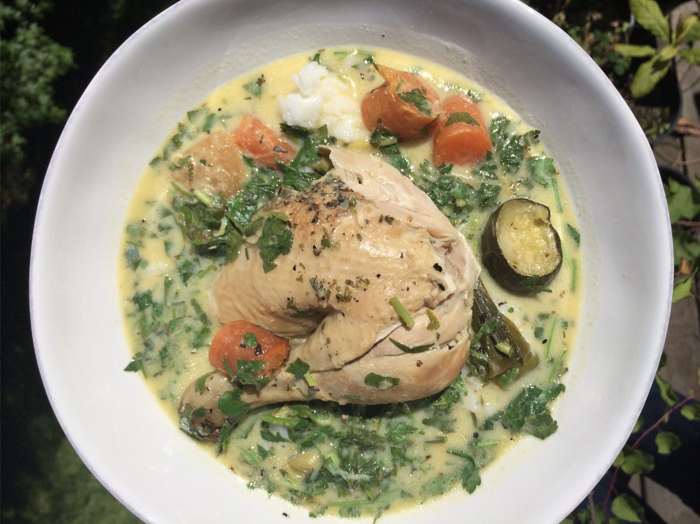 Portuguese Lemon Chicken Stew