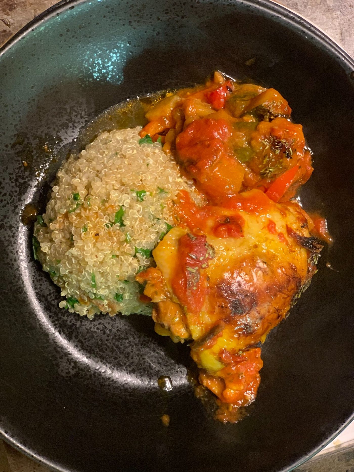 Poulet Basquaise