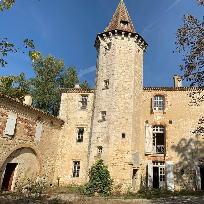 Property #24:
Medieval manor with gargantuan fire places, low ceilings, even low