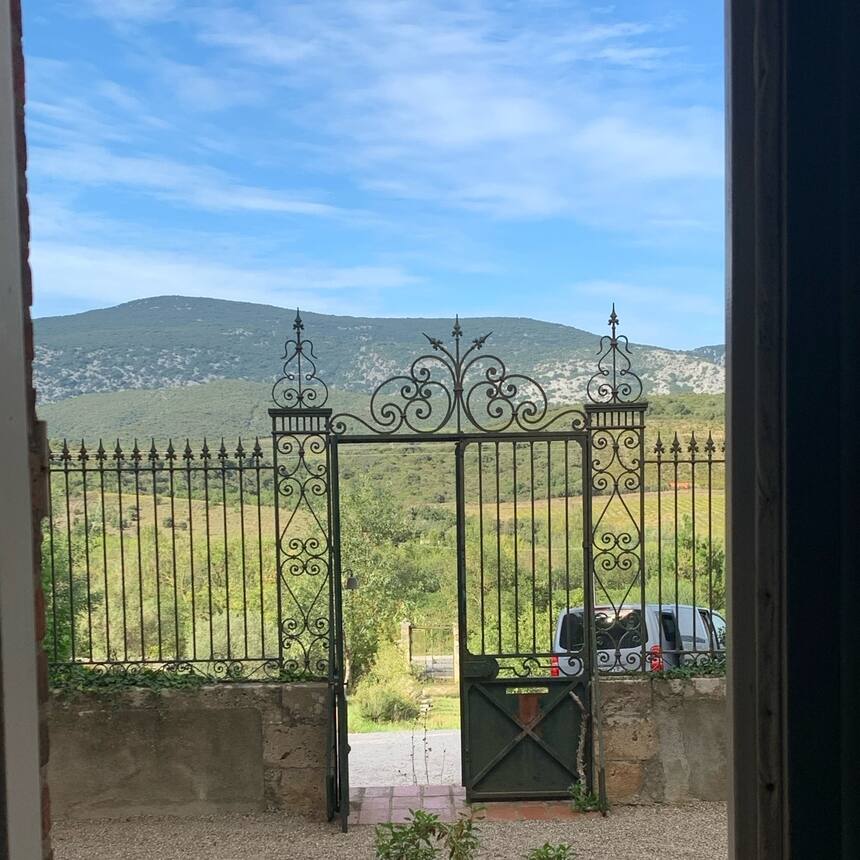 Property #16:  Magnificent landscape of Cathar country. Huge house with several 