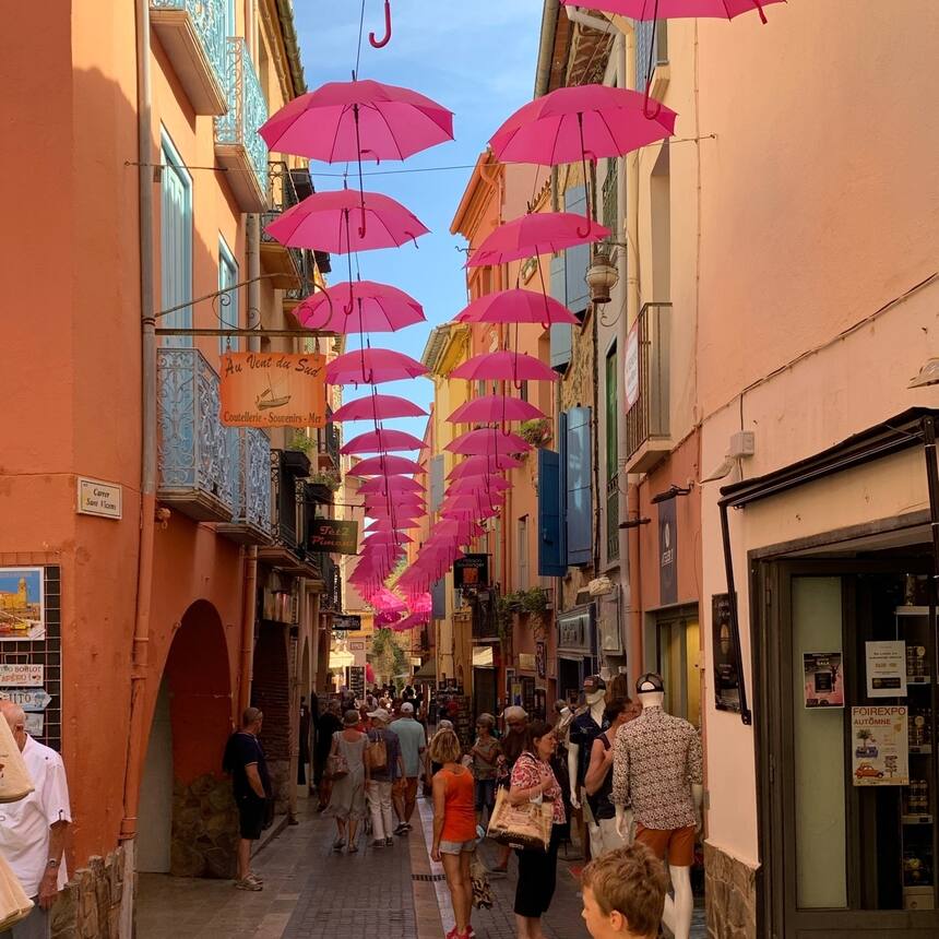 Couliure: Quintessential Mediterranean seaside village. Glam and gorgeous.