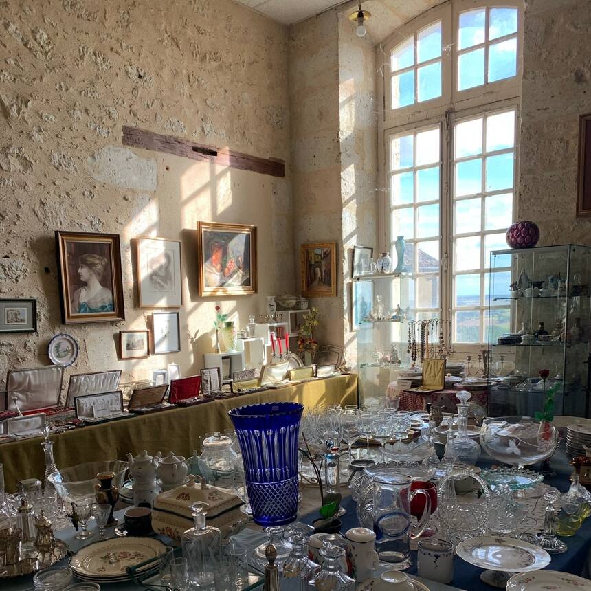 We spent yesterday exploring the area around property #13. Particularly the cafe