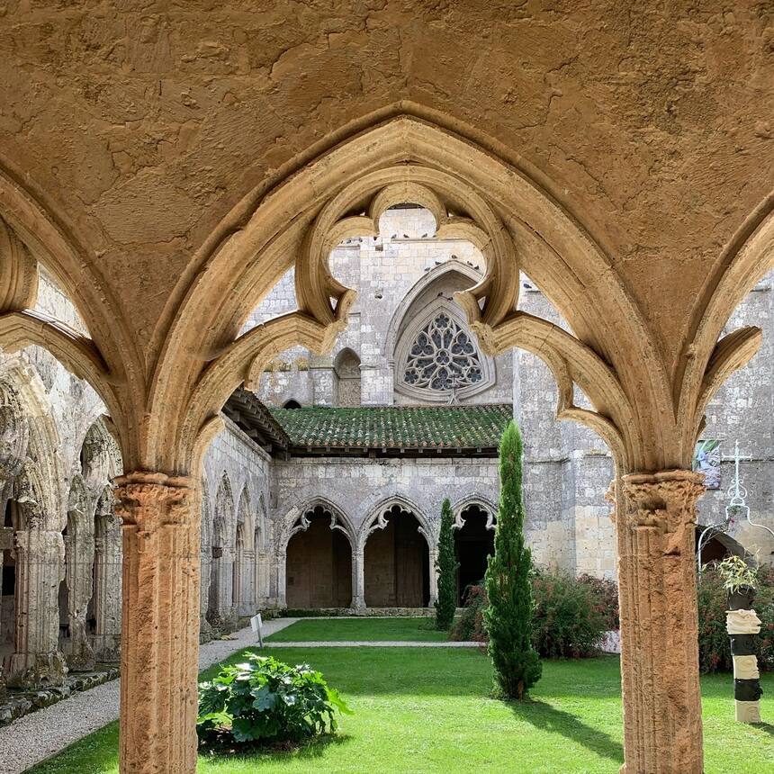 From the year 1062 the cloisters of La Romieu are still graceful and serene afte