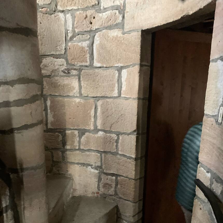 Property #46:  Into

the wilds of Correze. This listed Templar castle was both t
