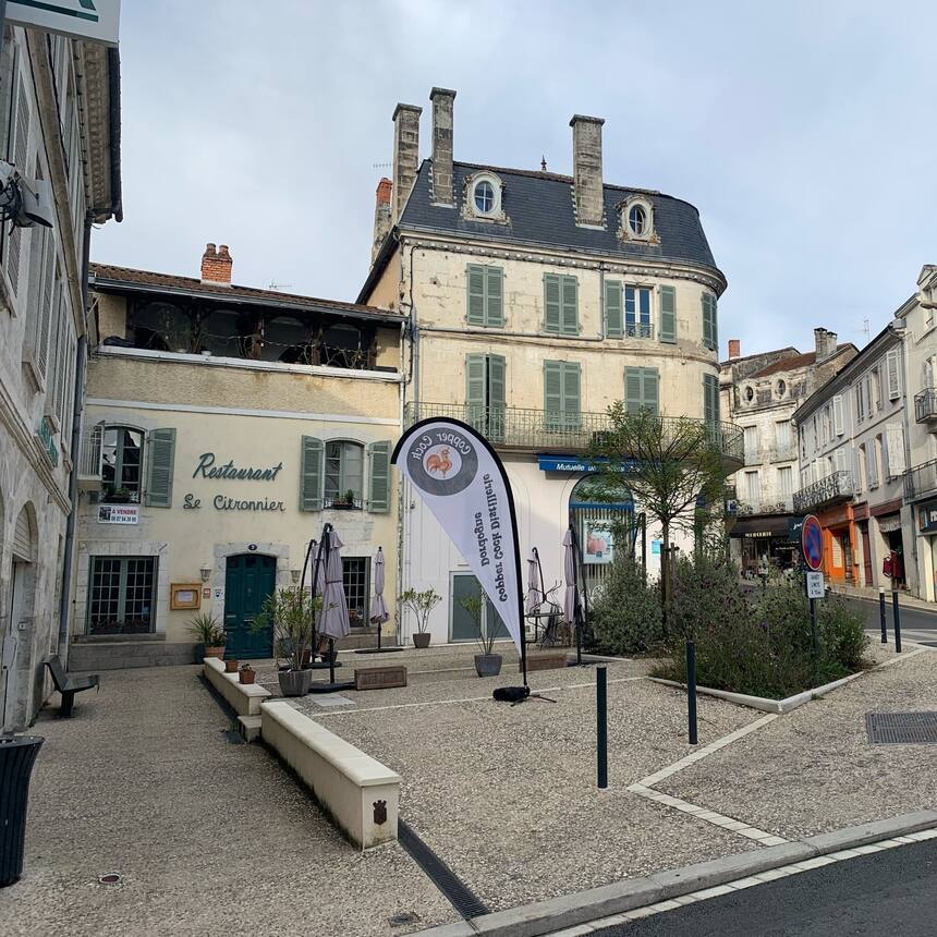 Today we journeyed up to Perigeaux and then to Riberac. Perigeaux was very urban