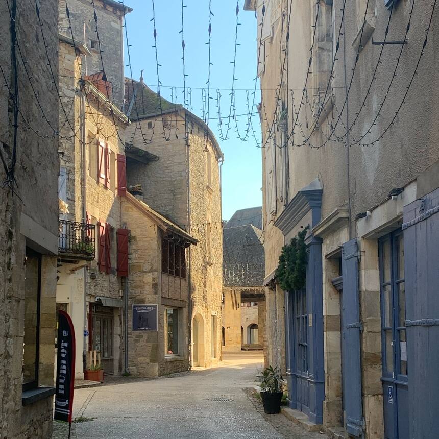 Martel: cute town east of Sarlat with an abundance of really good restaurants.