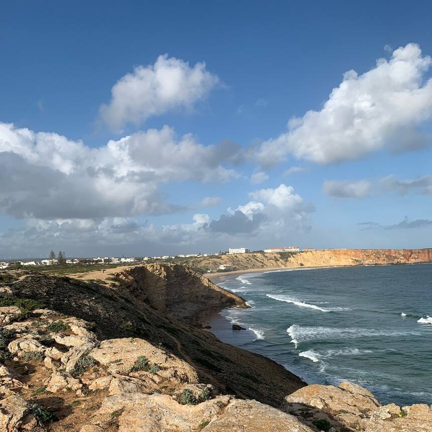 Far out on the most south westerly point of Portugal, is a little peninsula call