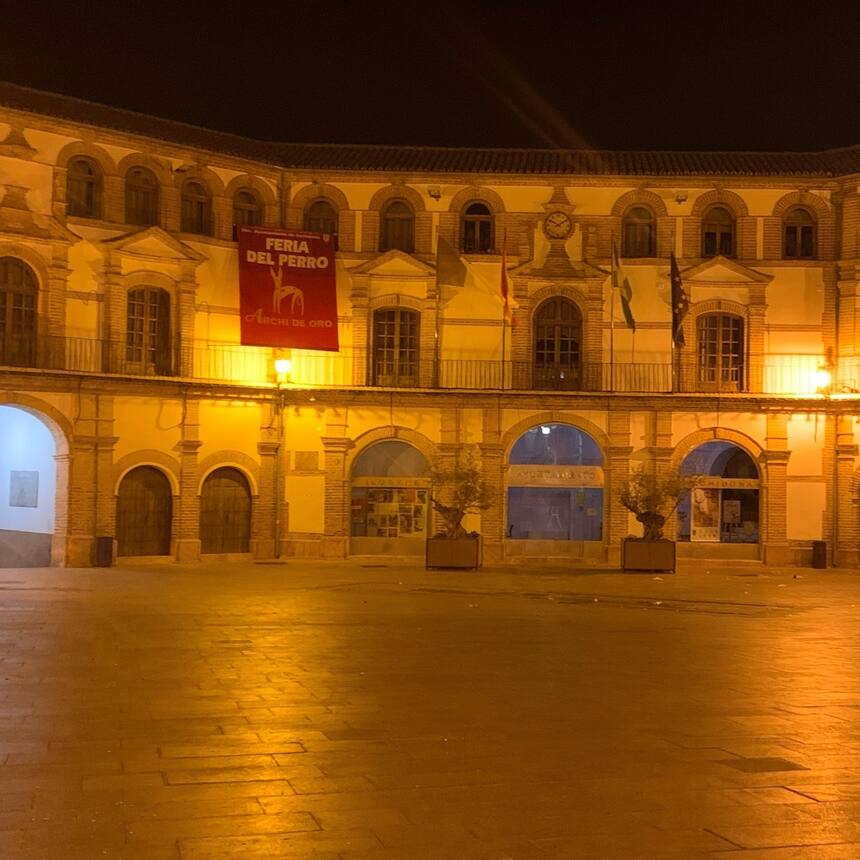 And lastly, an unexpectedly fine dinner in the plaza square of a hill village on