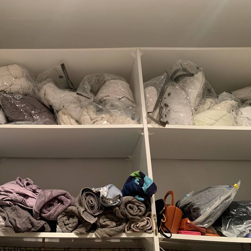 Yup, I think that we have enough bedding.