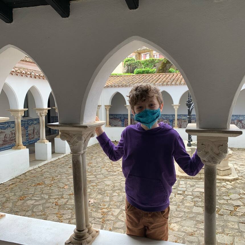 Coimbra museum of Portugal, for little ones. Amazing reproduction of a dozen or 