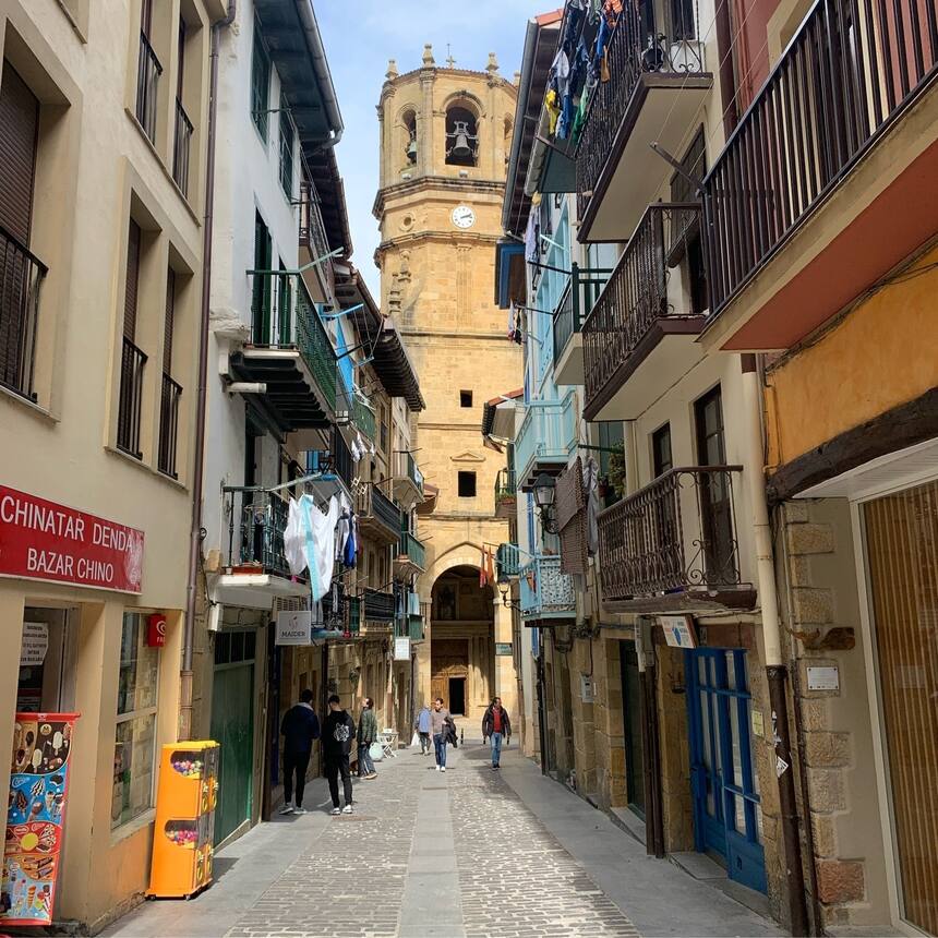 The first basque village that we have liked. It seems that there are only a very