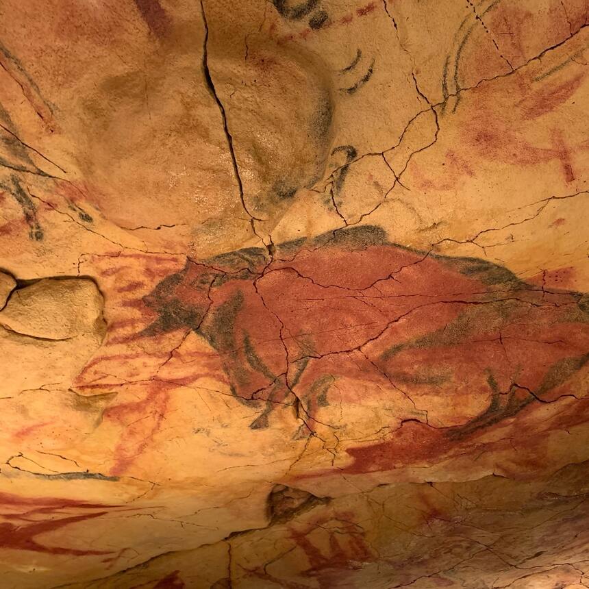 Then there was Altamira: Like the Lascaux caves, that we visited in the Dordogne