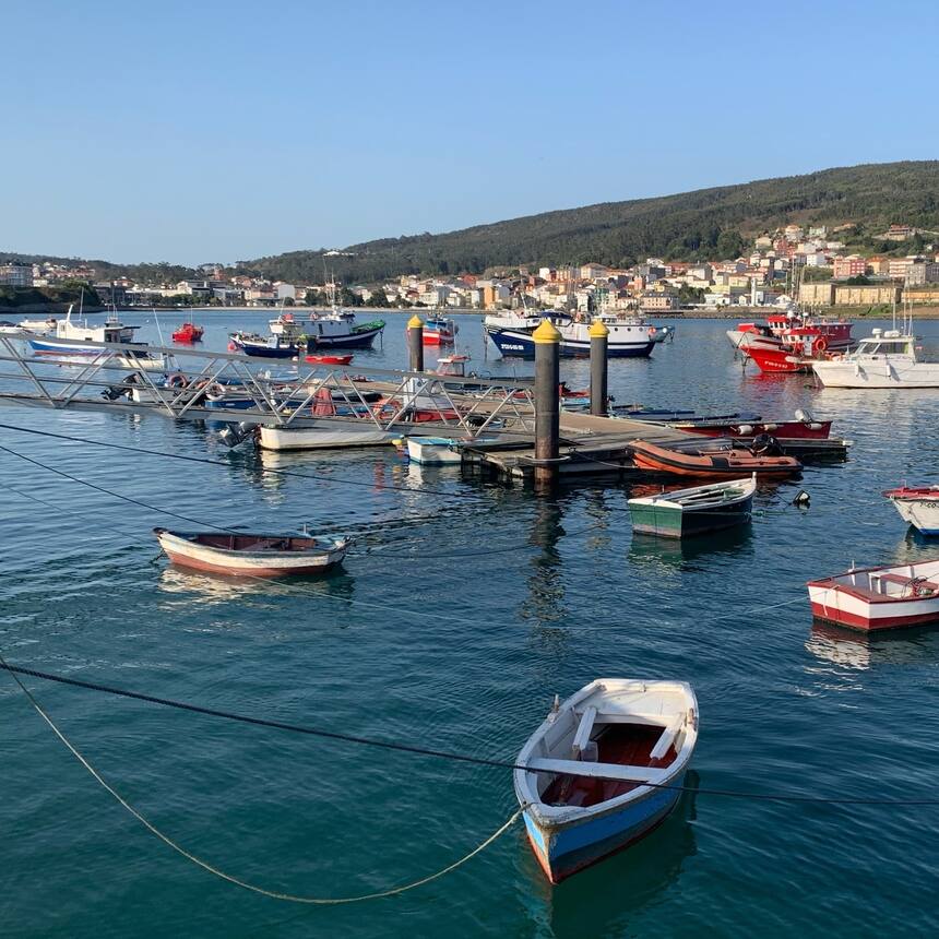 Corcubion: one of the most westerly points of Spain.