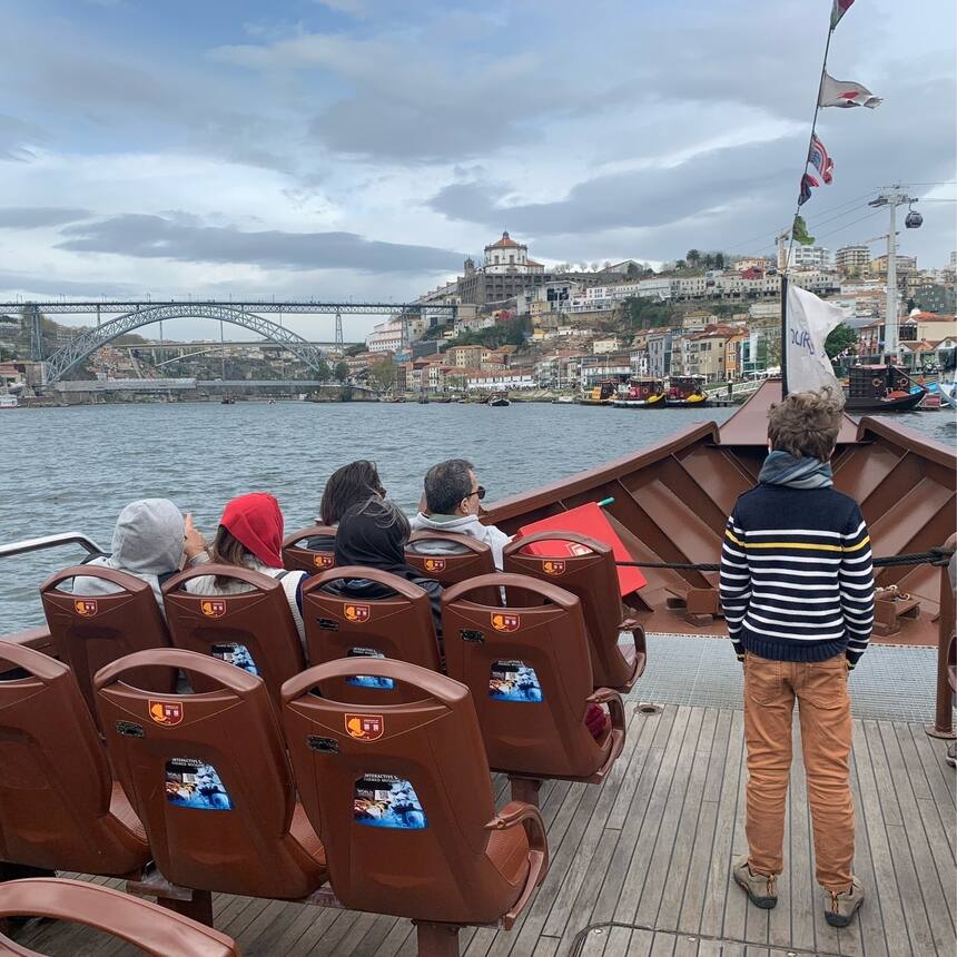 Yesterday’s river trip in Porto.