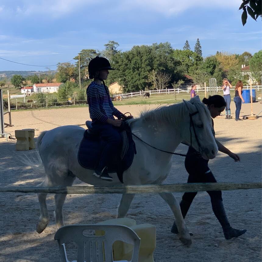 First time back on a horse in more than 2.5 years.