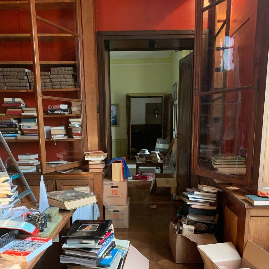 Still sorting through the library…. and I haven’t even opened a single box of ou