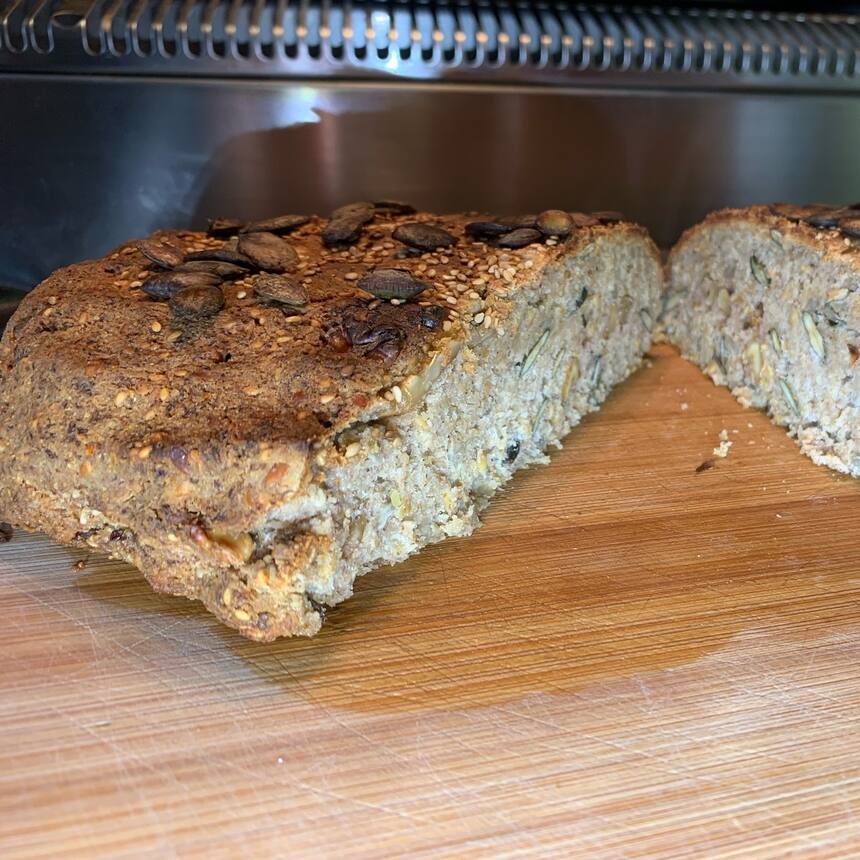 Bread baking. Gf of course.
