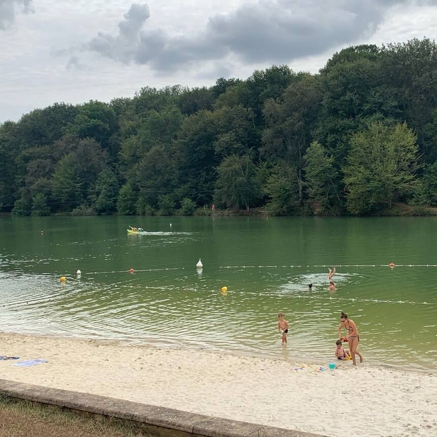 Aignan lake.