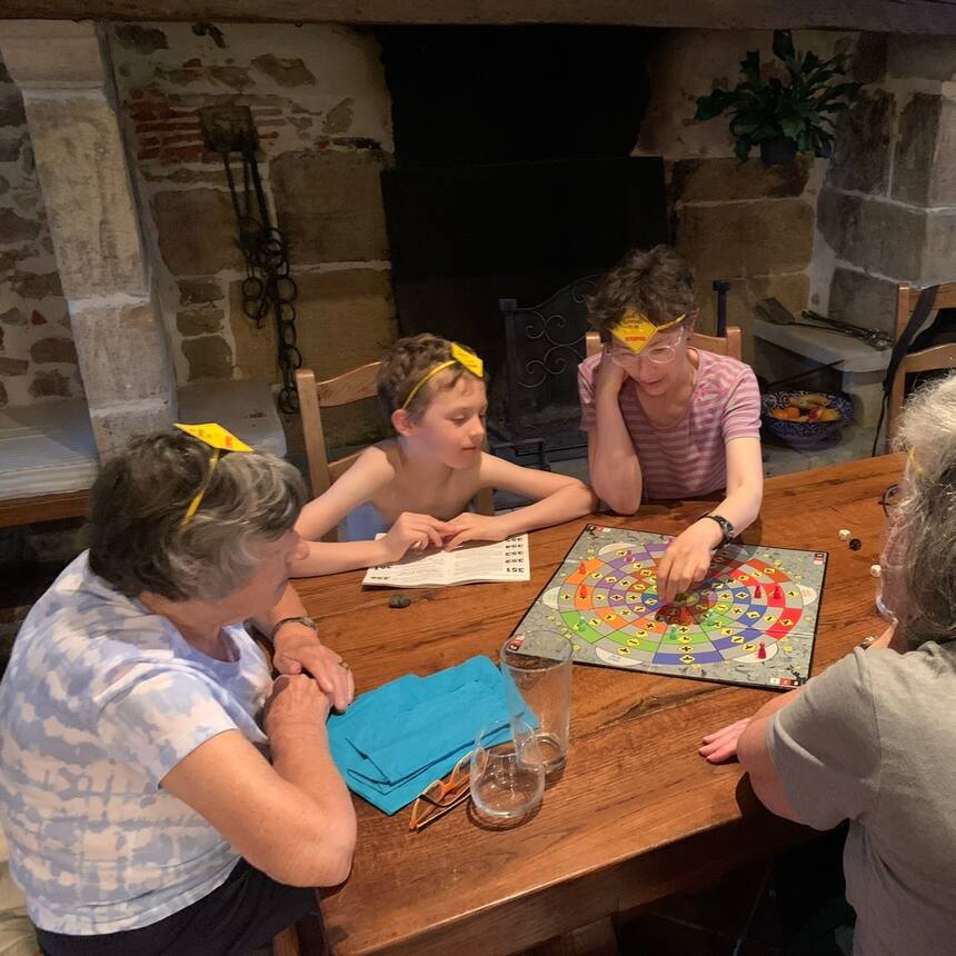 Our fabulous house guests are full of fun.