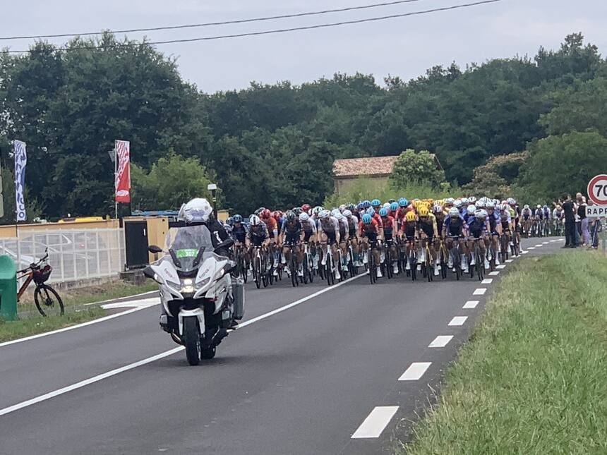 The Tour de France was here and gone.