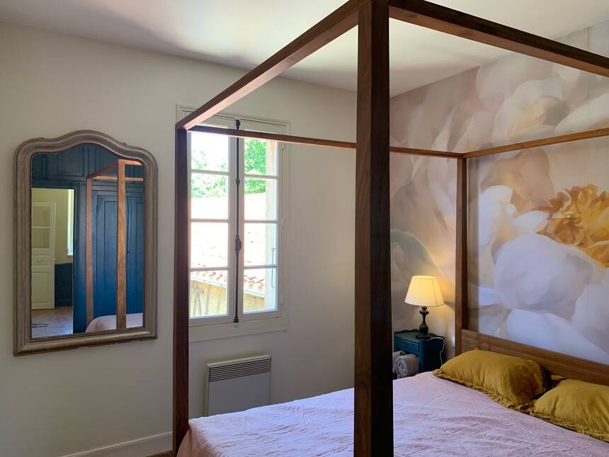 And the upstairs