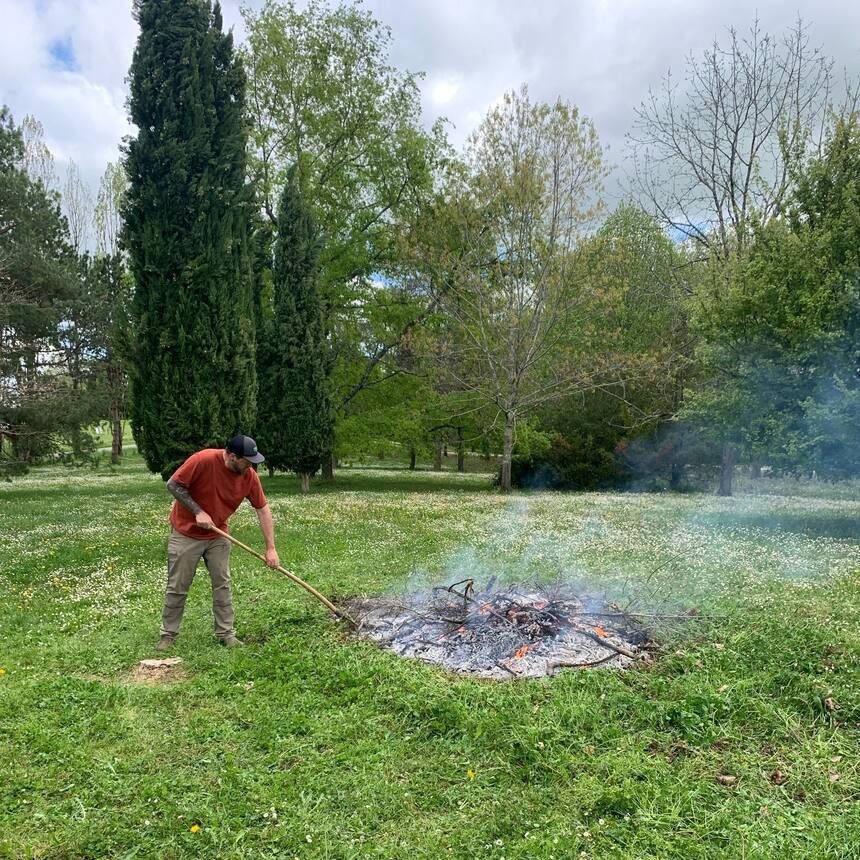 burn piles