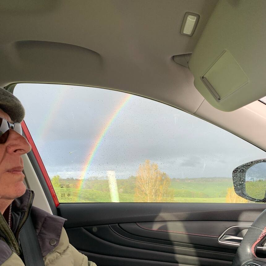amazing double rainbow