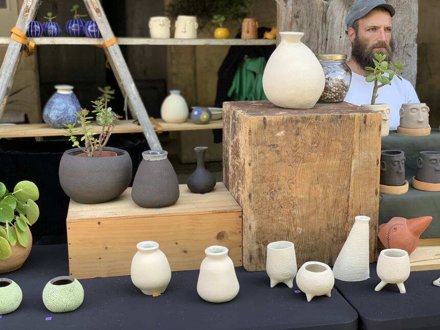 The Fources pottery faire.