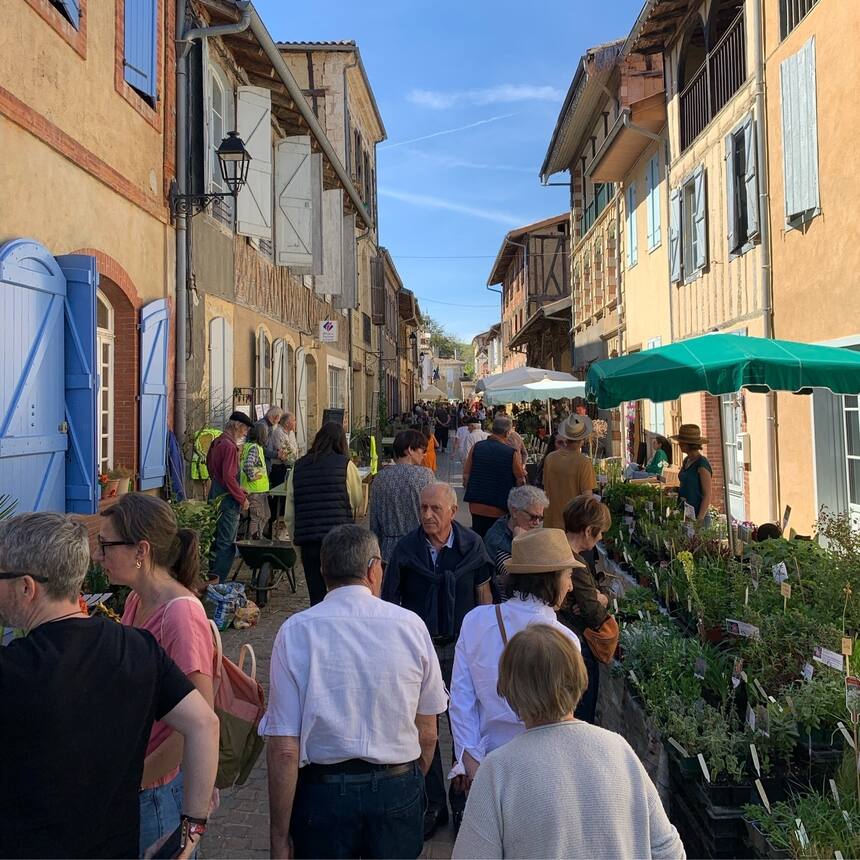 marche aux fleur Simorre